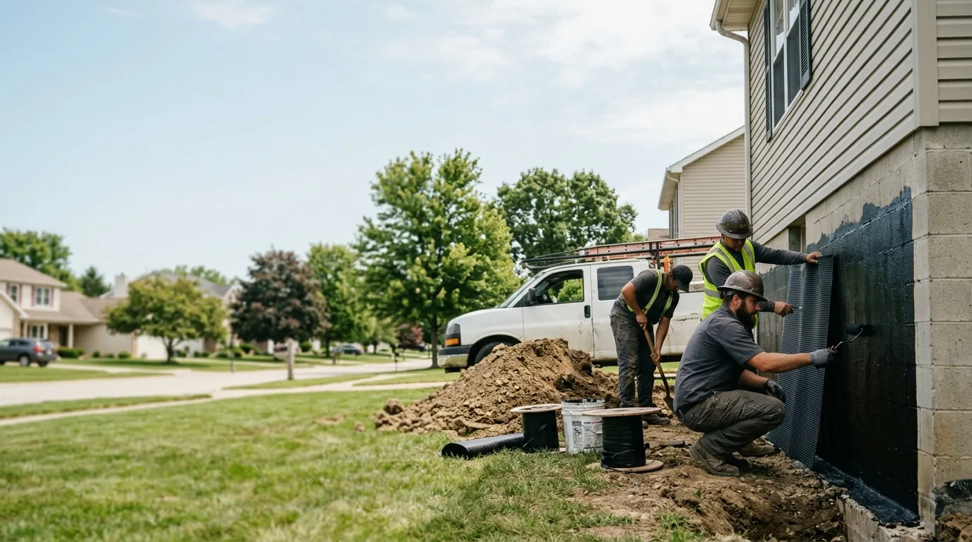 Basement Waterproofing in Sidney, OH near me